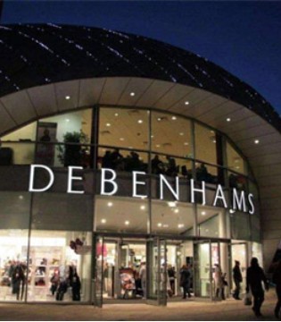 Debenhams,英国百货,倒闭