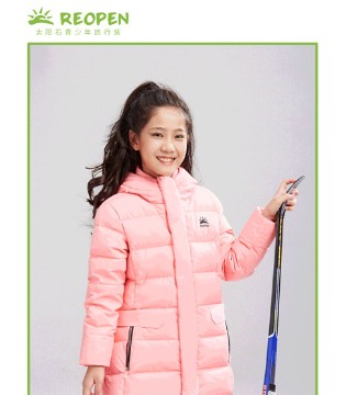 太阳石,青少年户外童装,新品羽绒服