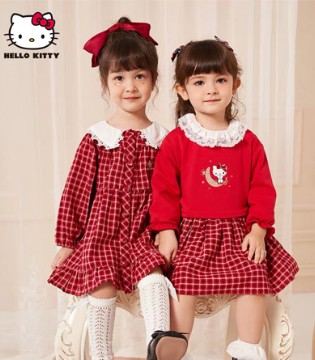 Hello Kitty,童装品牌,裙子,连衣裙
