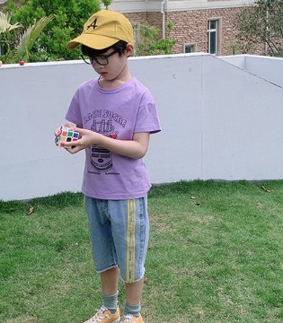 小嗨皮,童装品牌招商,夏季T恤