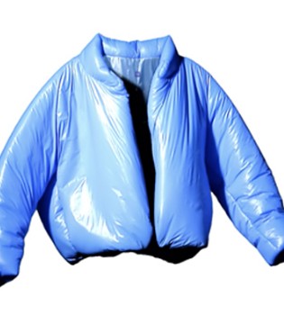 Yeezy Gap联名发布一款蓝色夹克