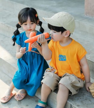 彩色笔,时尚童装,夏季单品