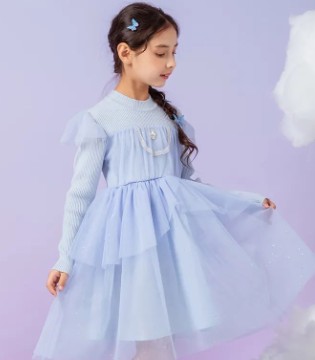 红蜻蜓KIDS,秋季新品,灵动感穿搭,甜美裙子