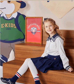 ELANDKIDS,童装品牌,学院风,夏季单品