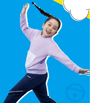 探路者童装,卫衣穿搭,羽绒服饰,儿童秋装