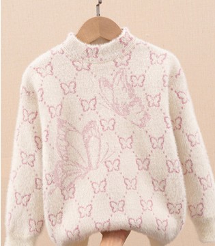 叮当猫,针织单品,V领针织,保暖服饰