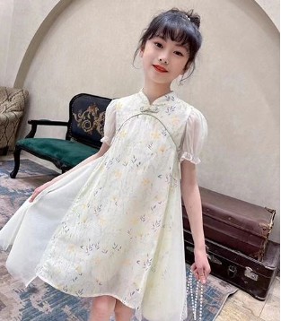 哆咪印像中式裙装 华美精致 清婉小意