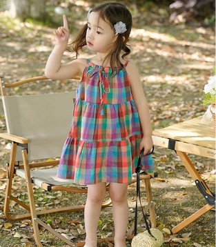 123童装夏日时尚感穿搭 简约中透着清凉质感