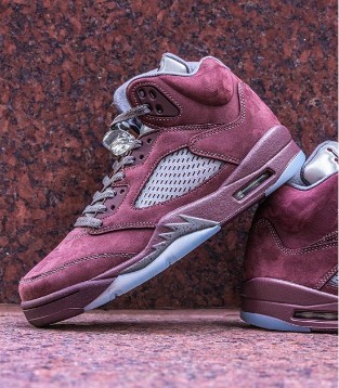 Air Jordan 5 “Burgundy”,鞋款,时尚