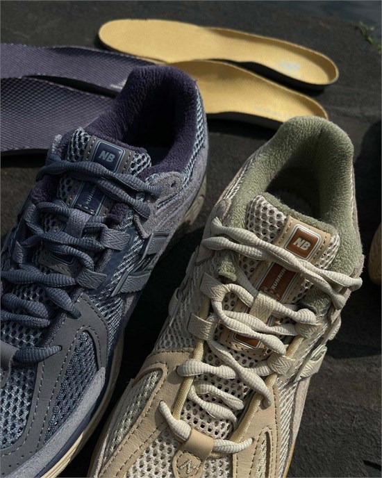 AURALEE x New Balance 1906R純色系裝扮