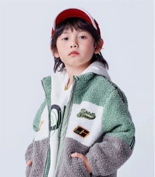 以纯童装,秋日新品,羊羔绒服饰