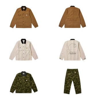 Carhartt , PALACE,工装元素