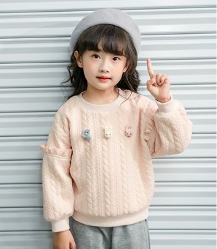 田田小象秋日卫衣服饰 温糯童趣 小清新风格