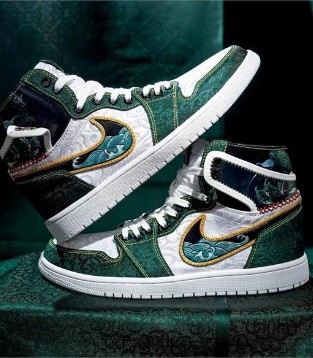 丝绸 AJ1, CNY 系列,鞋款