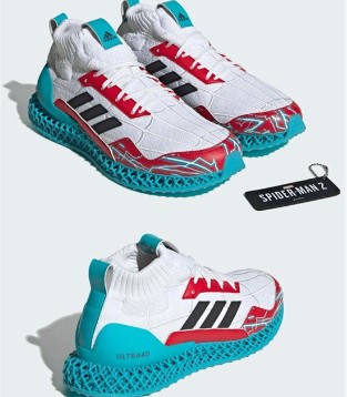《漫威蜘蛛侠 2》x adidas Ultra 4D,游戏,鞋履