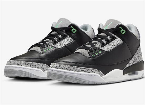 Air Jordan 3 “Green Glow” 终于揭开神秘面纱