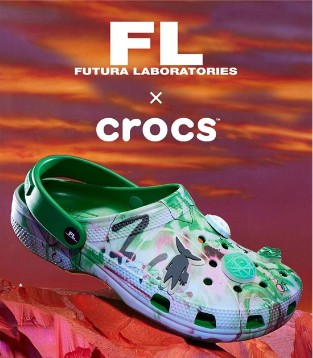 Futura Laboratories,鞋款,Crocs