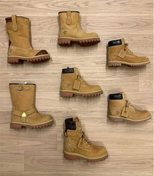 LV与Timberland联手推出大黄靴 奢华与实用的结合