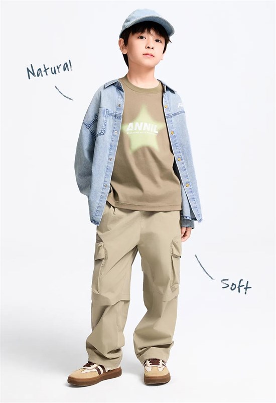 ANNIL安奈儿 牛仔也可以很柔软细腻