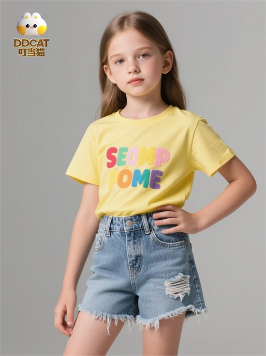 叮当猫2025女童夏季套装 开启灵动小公主的梦幻之夏！