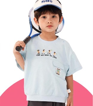 爱儿健Aicoken 2025夏T 细腻自在的舒适