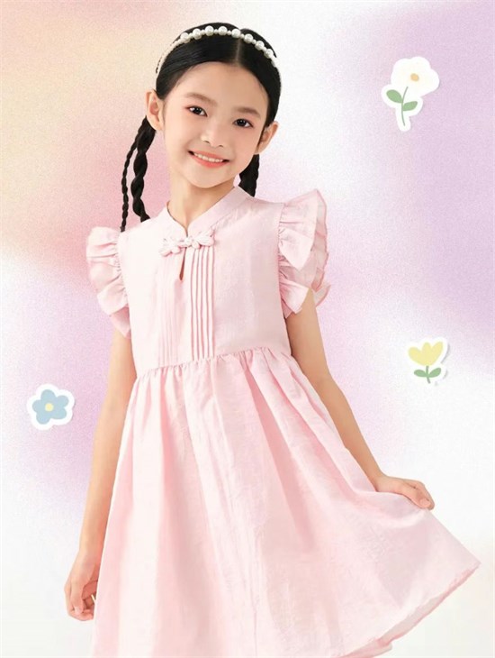 小猪班纳夏季新品 裙子简约时尚 烂漫美好