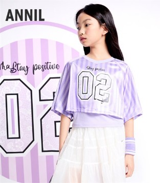 ANNIL安奈儿夏季新品 边界动感边界