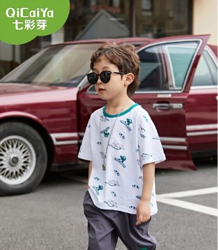 七彩芽 休闲夏日 孩子们的服饰可以这么穿