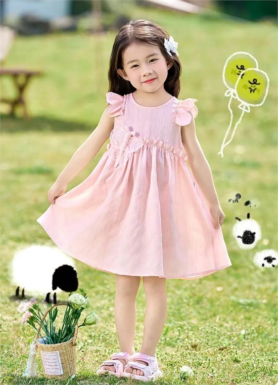 ABCKIDS夏日新品 让裙摆卷起童年的烂漫自由