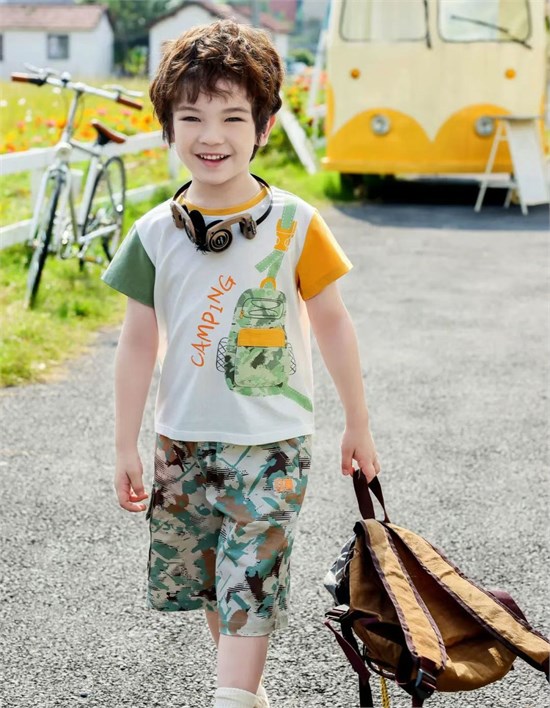 棉果果彩色T恤 时尚舒适 解锁活力夏日 
