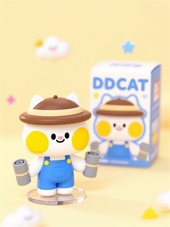 叮当猫3D盲盒来袭 萌趣灵动等你来拆！