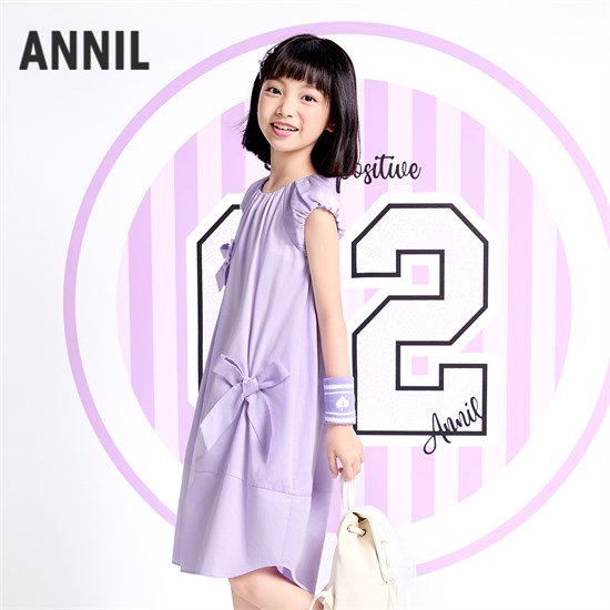 ANNIL安奈儿夏季连衣裙 甜美而时尚烂漫