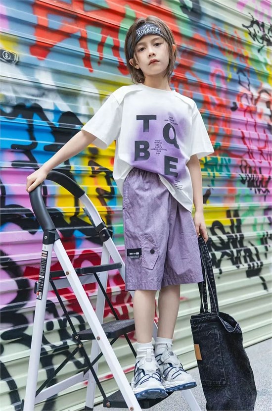 TQ.BEBE休闲新品 靓丽色彩碰撞活力童年