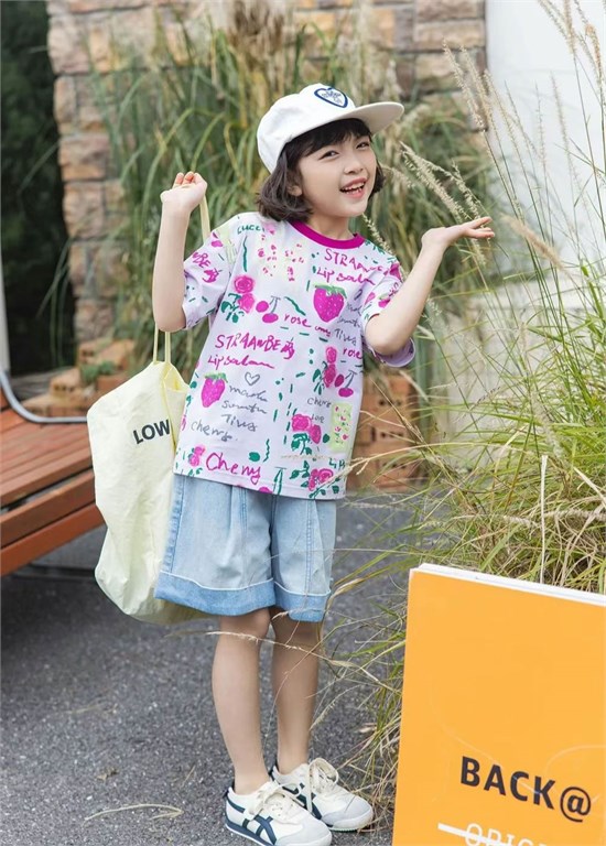 TQ.BEBE休闲新品 靓丽色彩碰撞活力童年