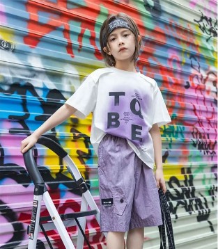 TQ.BEBE休闲新品 靓丽色彩碰撞活力童年