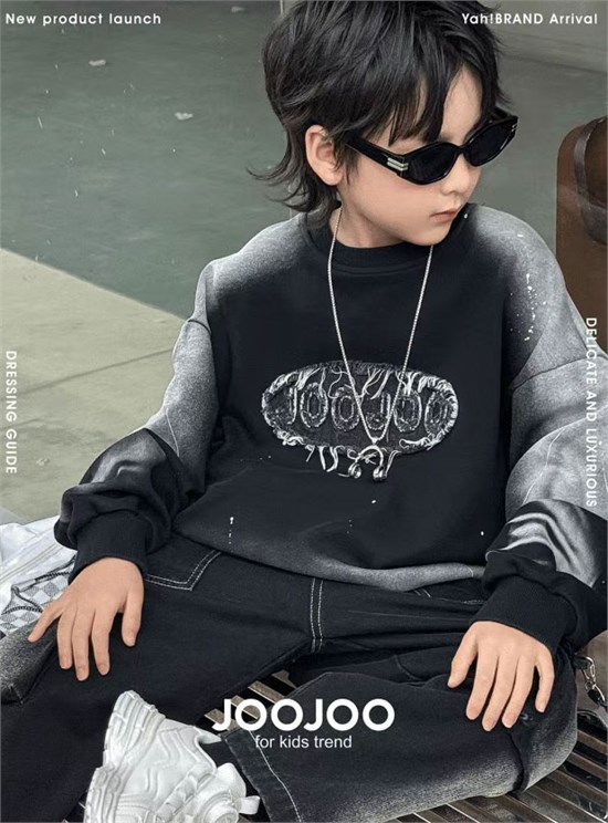 JOOJOO 2025秋季童装新品 复古时髦