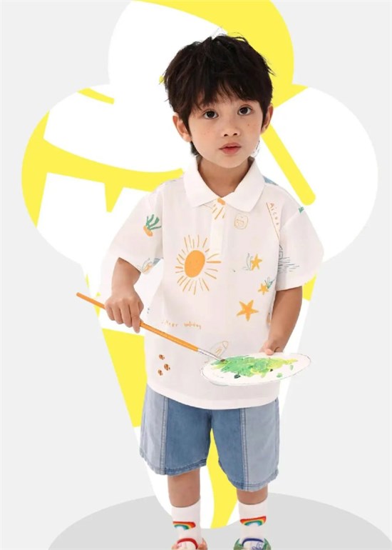 爱儿健Aicoken夏季新品 休闲活力 简约有层次
