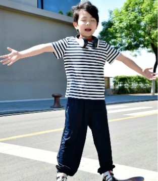 ELANDKIDS条纹童装 简约而休闲自然