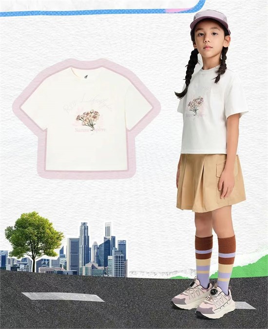 红蜻蜓Kids 夏季新品 简约自然 休闲活力