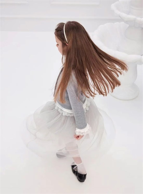 MINI PEACE秋季新品 精致纱裙梦幻闪耀