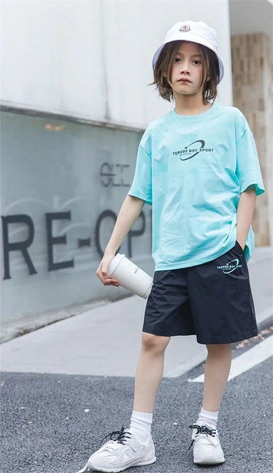 淘气贝贝夏季新品 简约而舒适自然 
