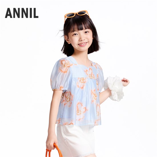 安奈儿夏季新品 解锁童真活力 夏日时光闪闪发光