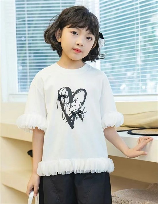淘气贝贝夏季新品 清爽干净 时尚明亮
