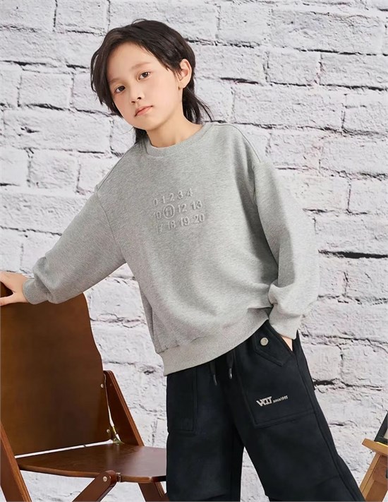 红蜻蜓Kids卫衣秋季新品 简约温暖 时尚百搭