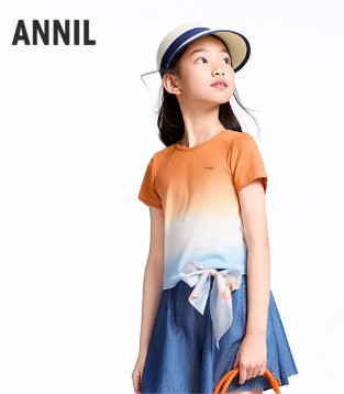 安奈儿2025夏季新品 时尚新衣解锁活力日常