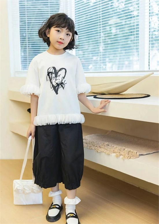 淘气贝贝夏季新品 清爽白色系 解锁孩童的自在夏日