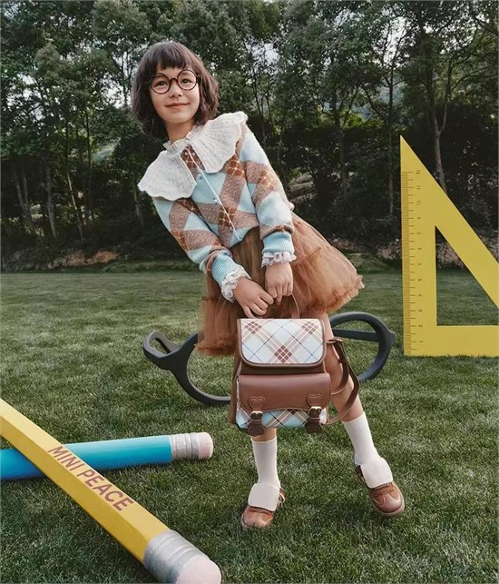MINI PEACE秋季新品学院风系列  复古时髦