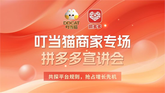 叮当猫携手拼多多：共探平台规则，抢占童装市场增长先机！?
