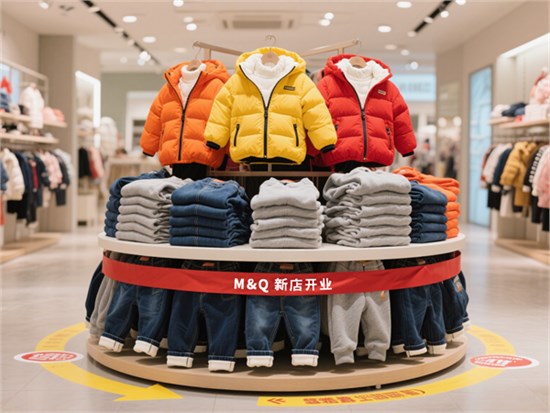叮当猫集团：唛之啾M&Q新店璀璨启航，以时尚之力守护童真时光！