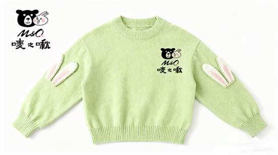 唛之啾女童短款毛衣新品暖心登场！